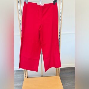 Tommy Hilfiger Red Cropped Pants Size 6 ❤️
